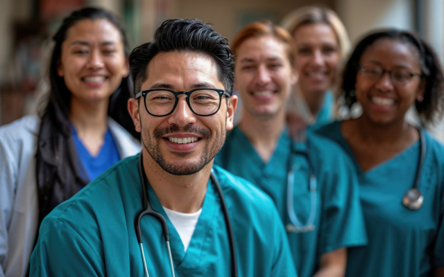 group-of-doctors a group of medical professionals