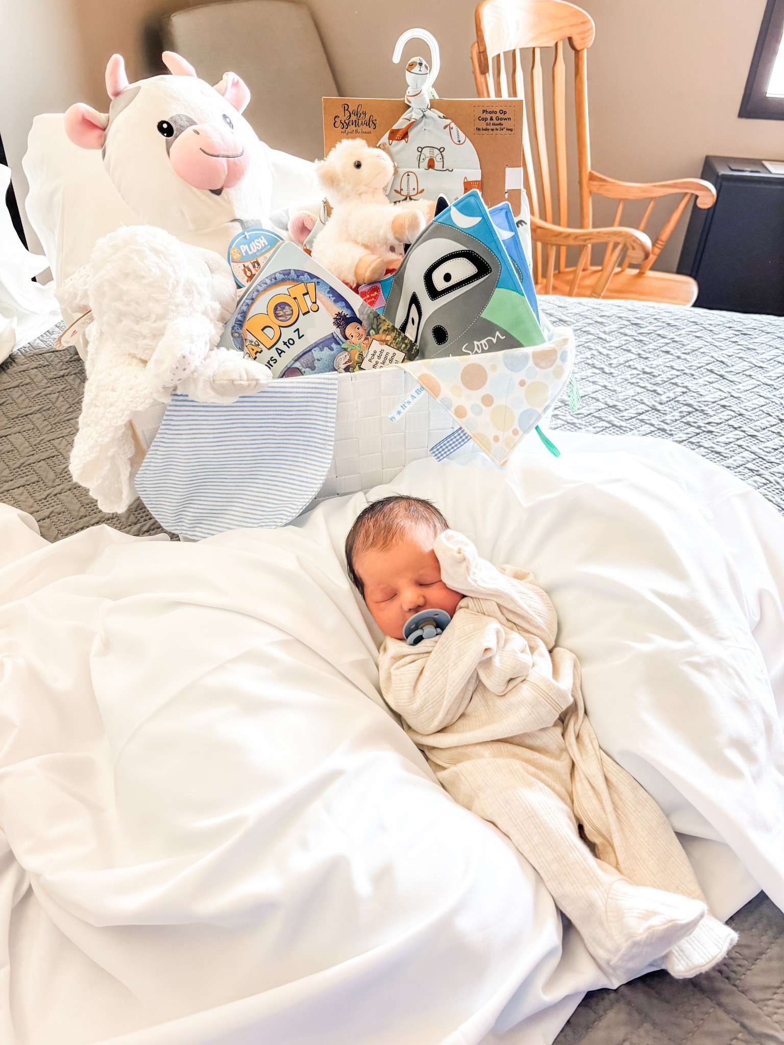 Stetson and Volunteer Basket